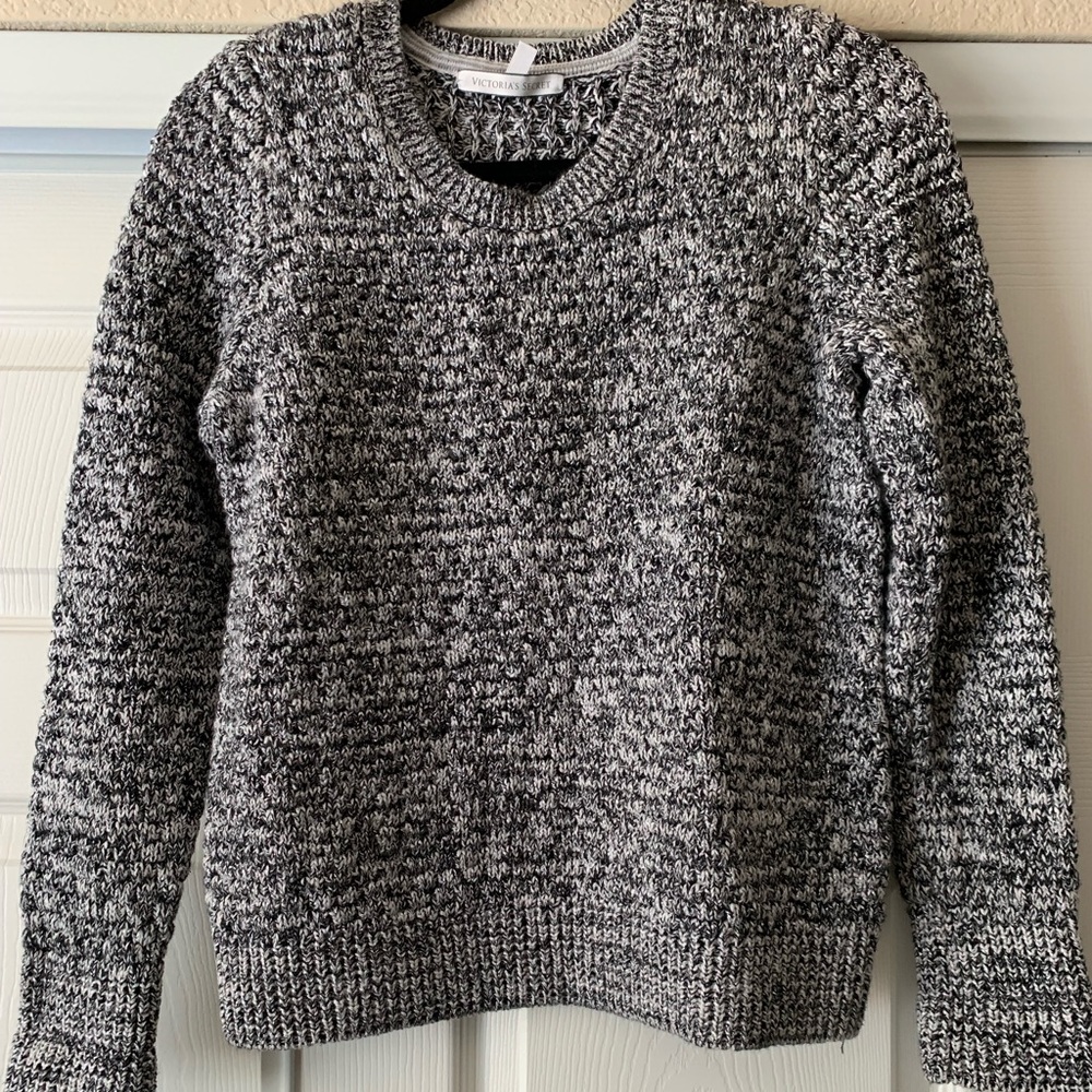 Marled Gray Sweater